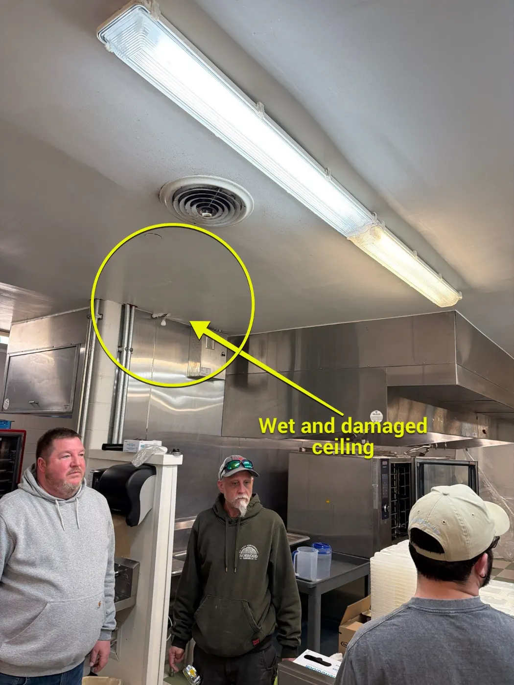 Documented commercial restoration in Forest Hills, IN