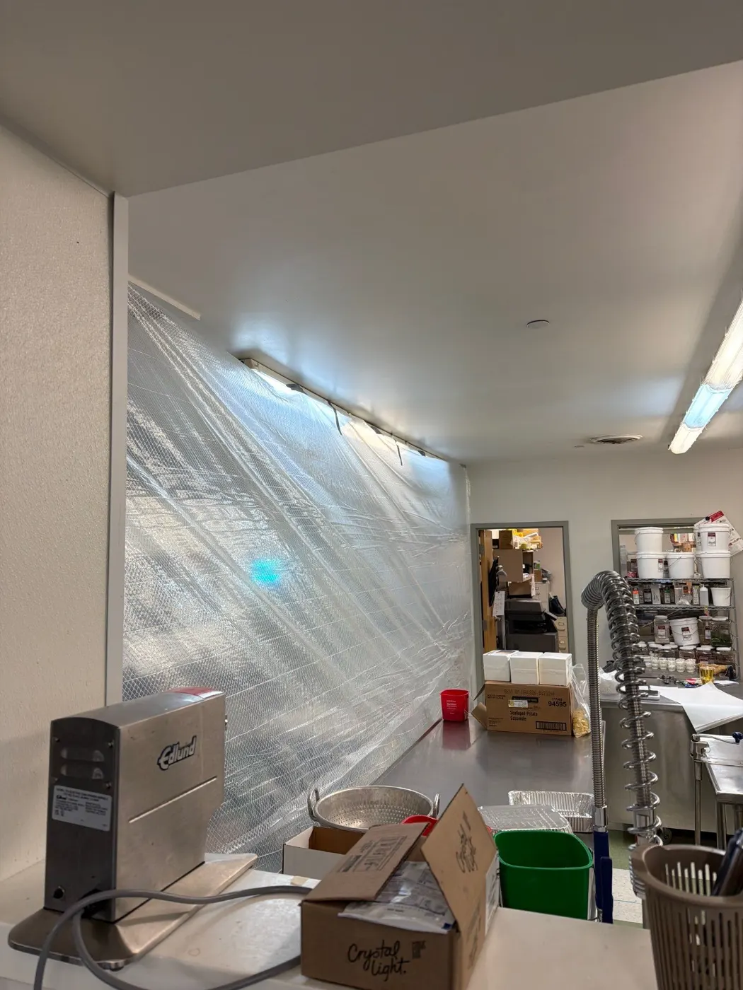 After-hours dry-out at Forest Hills commercial property